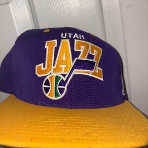 Mitchell & Ness Utah Jazz Purple and Gold Snapback